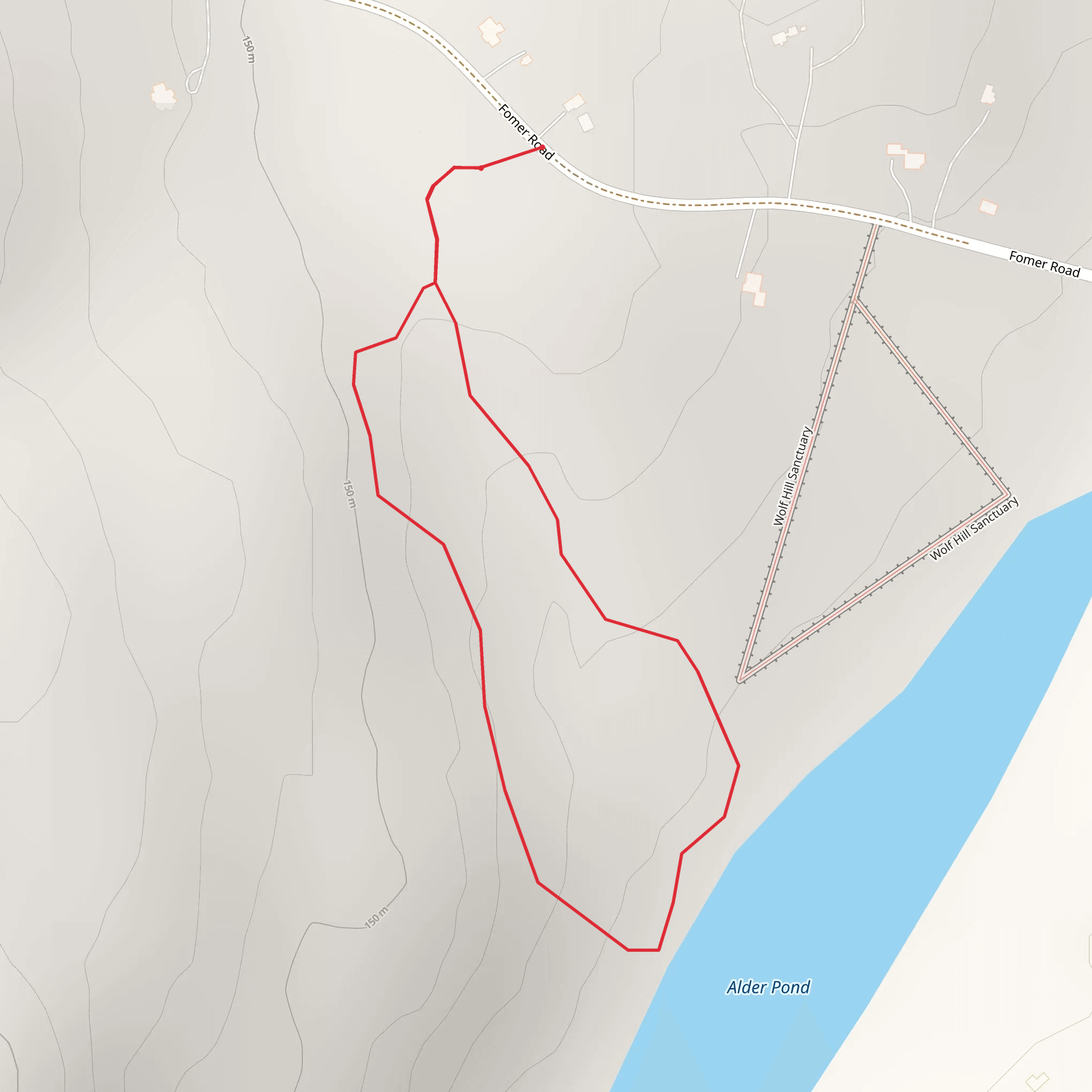 Fomer Road Loop mobile static map
