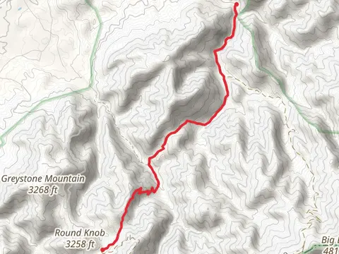 Cowbell Hollow Trail and Horse Creek Road