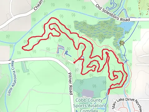 Little Allatoona Creek - Turtle Back Loop
