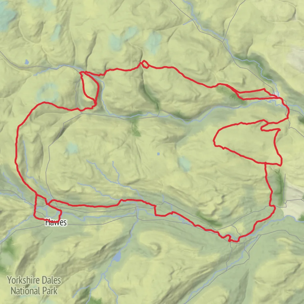 Herriot Way mobile static map