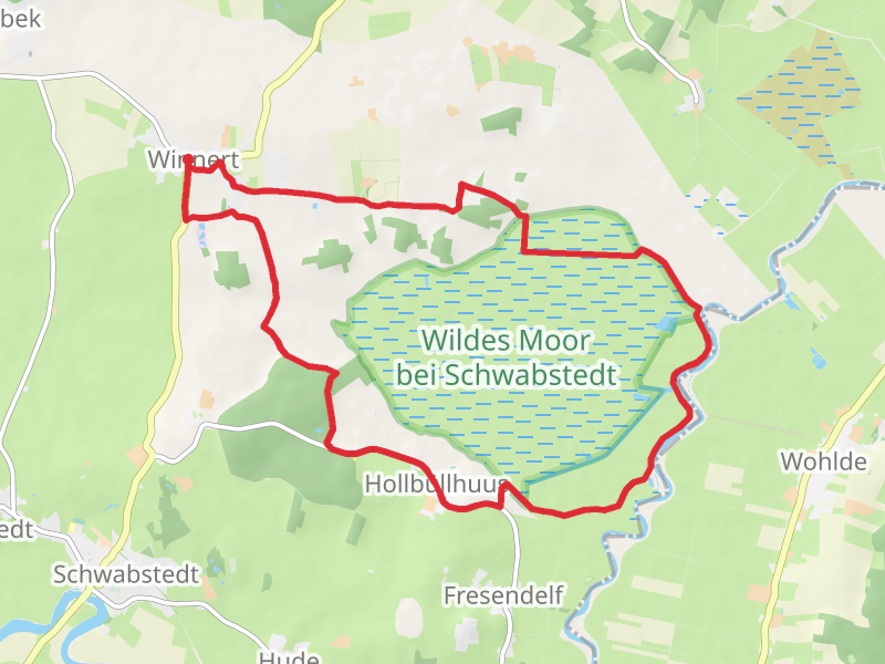 NSG Wildes Moor bei Schwabstedt Loop