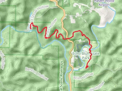 Current River Trail - Ozark Trail - Upper Current Section