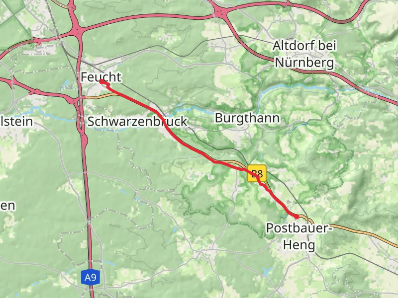 Feucht to Postbauer Walk