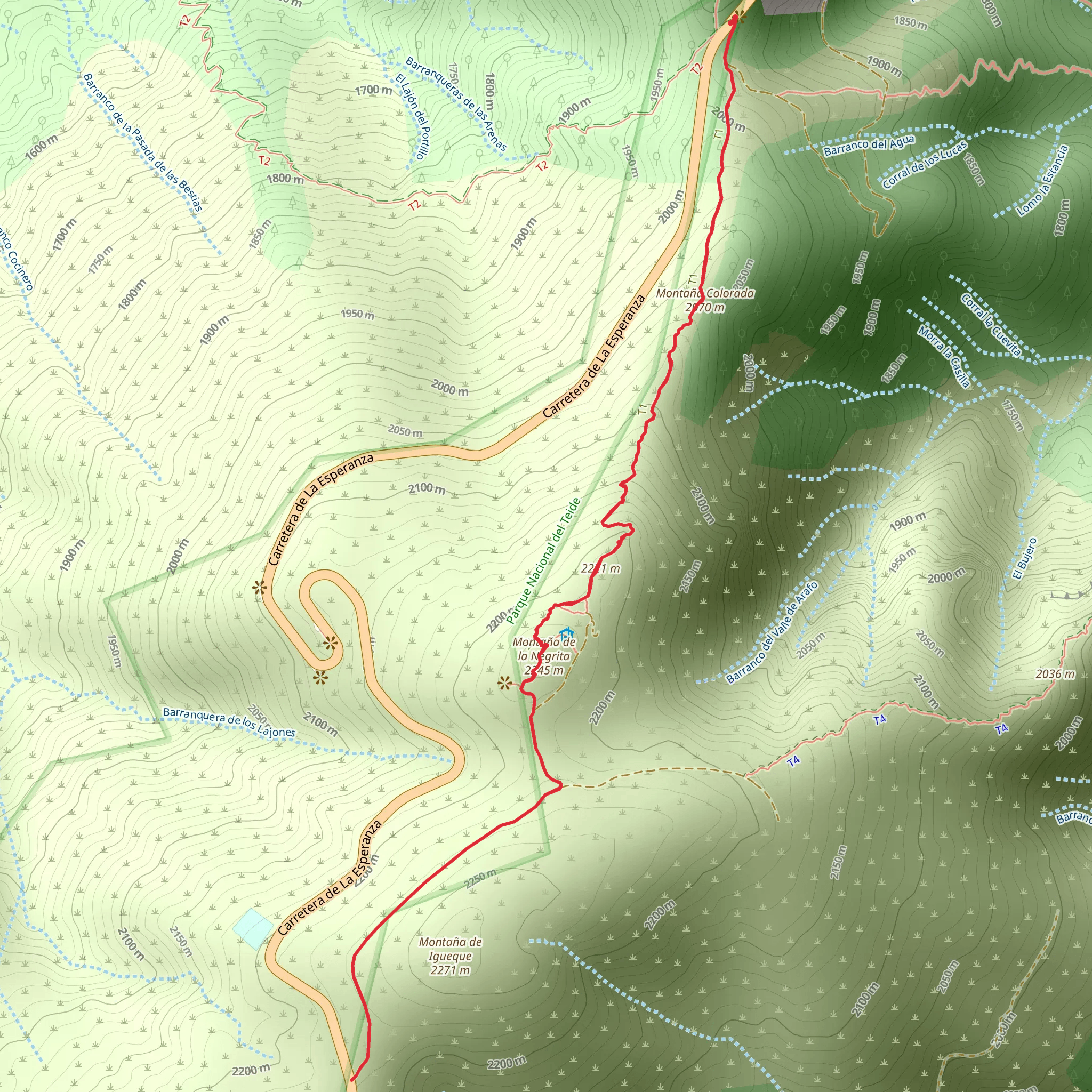 Igueque mobile static map