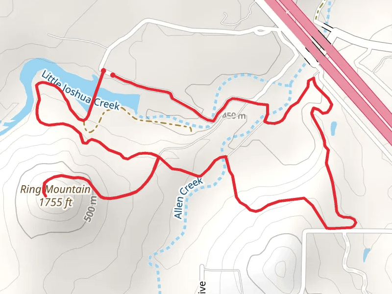 Joshua Creek, Ragsdale and Ring Mountain Loop