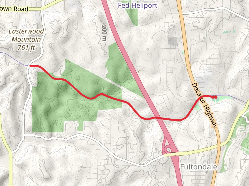 Cain Creek Rails to Trails