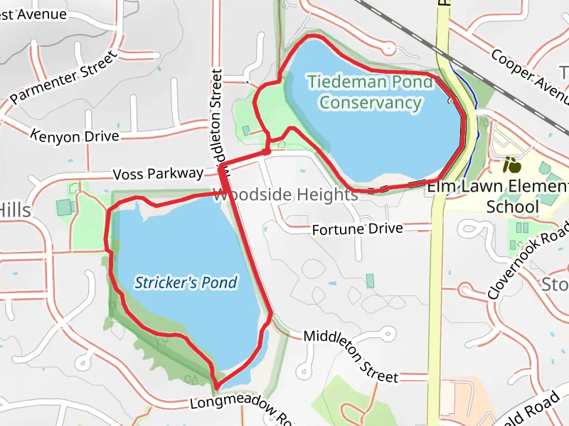 Tiedeman Pond and Sticker's Pond Loop