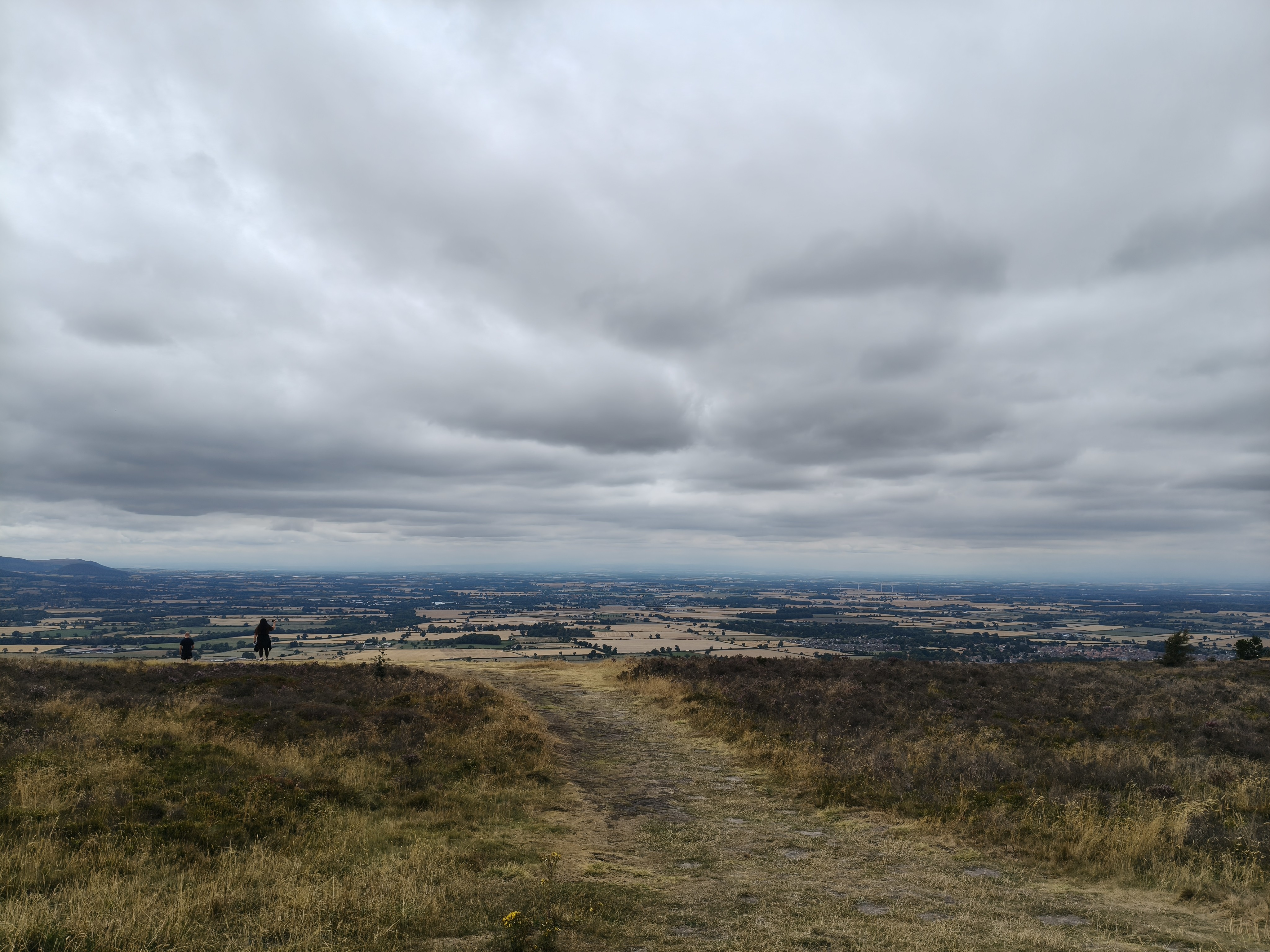 A map preview of the recording Great Ayton, Capt Cook monument and Easby moors .