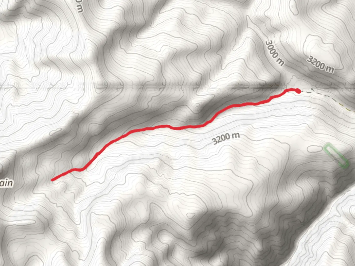 An image depicting the trail Rosebud Trail and its surrounding area.