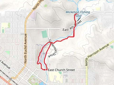Mickelson Fishing Pond, Capitol Creek and Sewage Ponds Loop