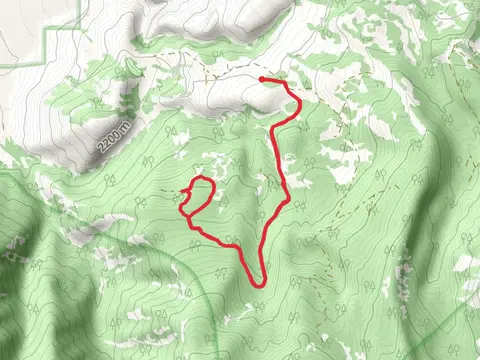 North Twin Creek Out and Back
