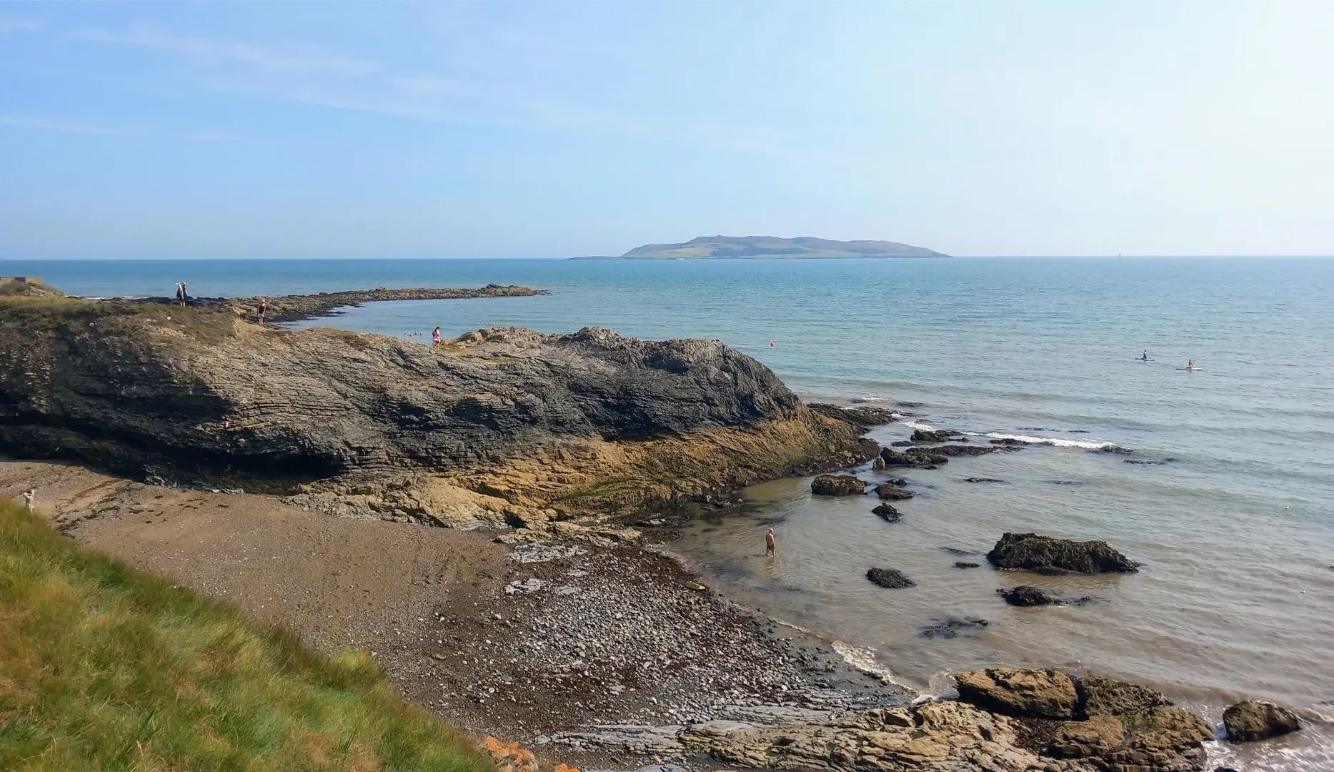 An image depicting the trail Donabate to Portrane Cliff Walk and its surrounding area.