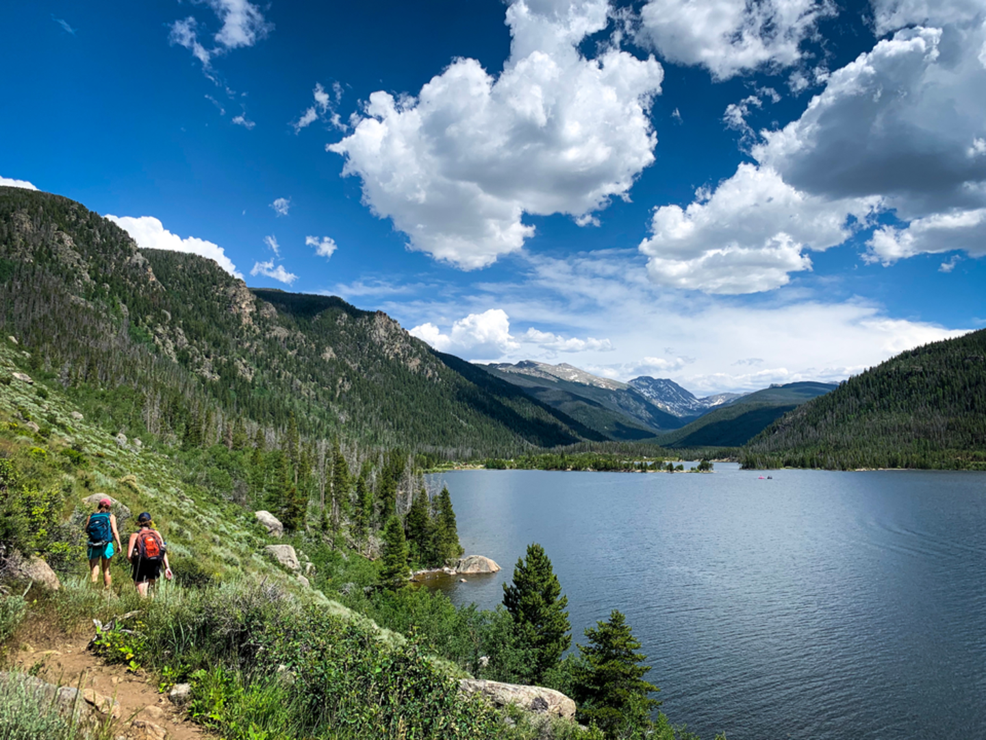 An image depicting the trail Doe Creek Trail and its surrounding area.