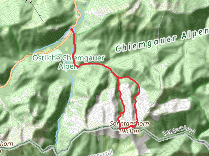 Reifelbergscharte and Sonntagshorn Loop from Laubau