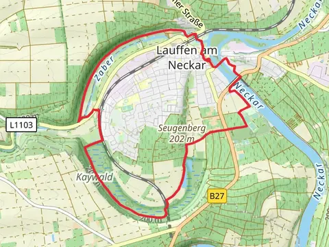 Neckar via Lauffener Katzenbeisser Runde
