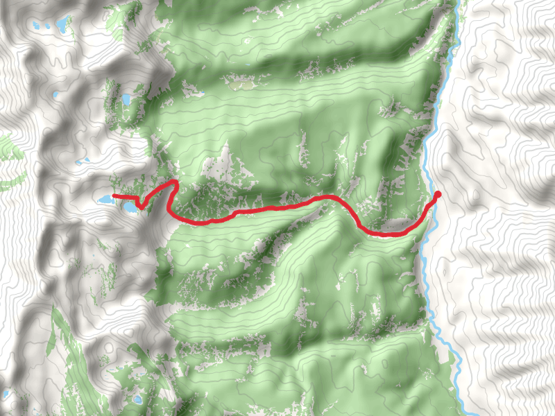 Crow Creek Lakes Trail