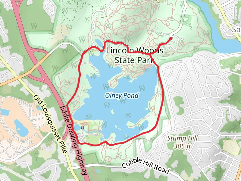 Olney Pond Loop