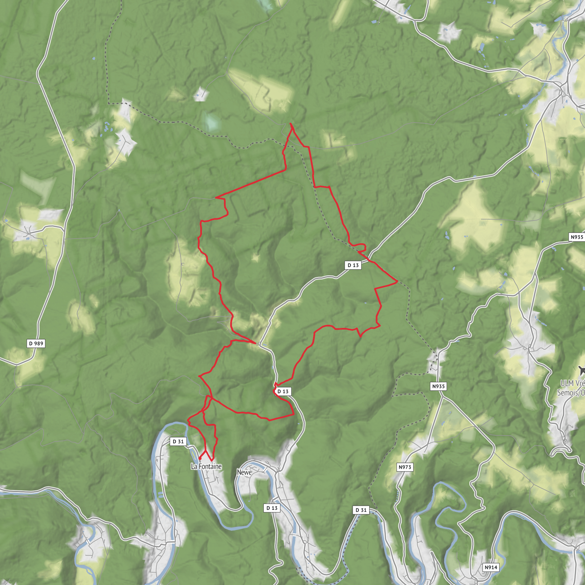 Nohan Loop mobile static map