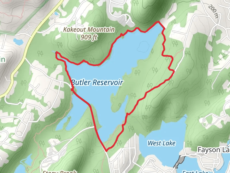 Butler Reservoir Loop