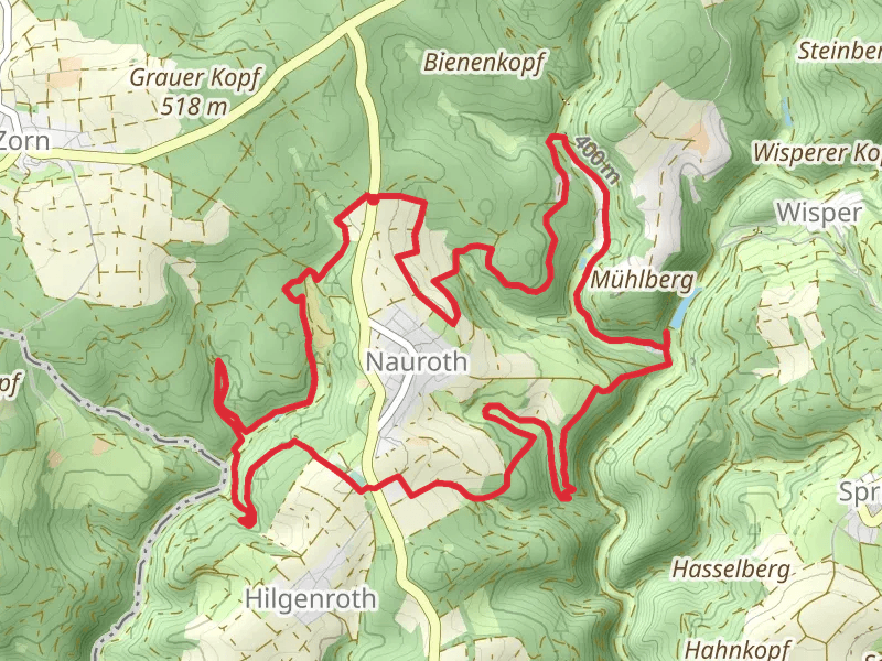 Herzbach and Wispersee Loop via Naurother Grubengold