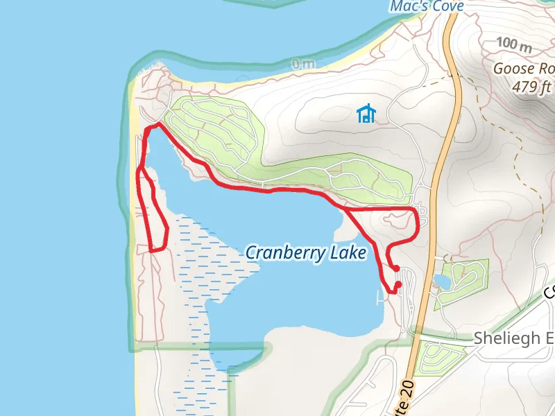 Cranberry Lake Trail and Sand Dune Interpretive Trail