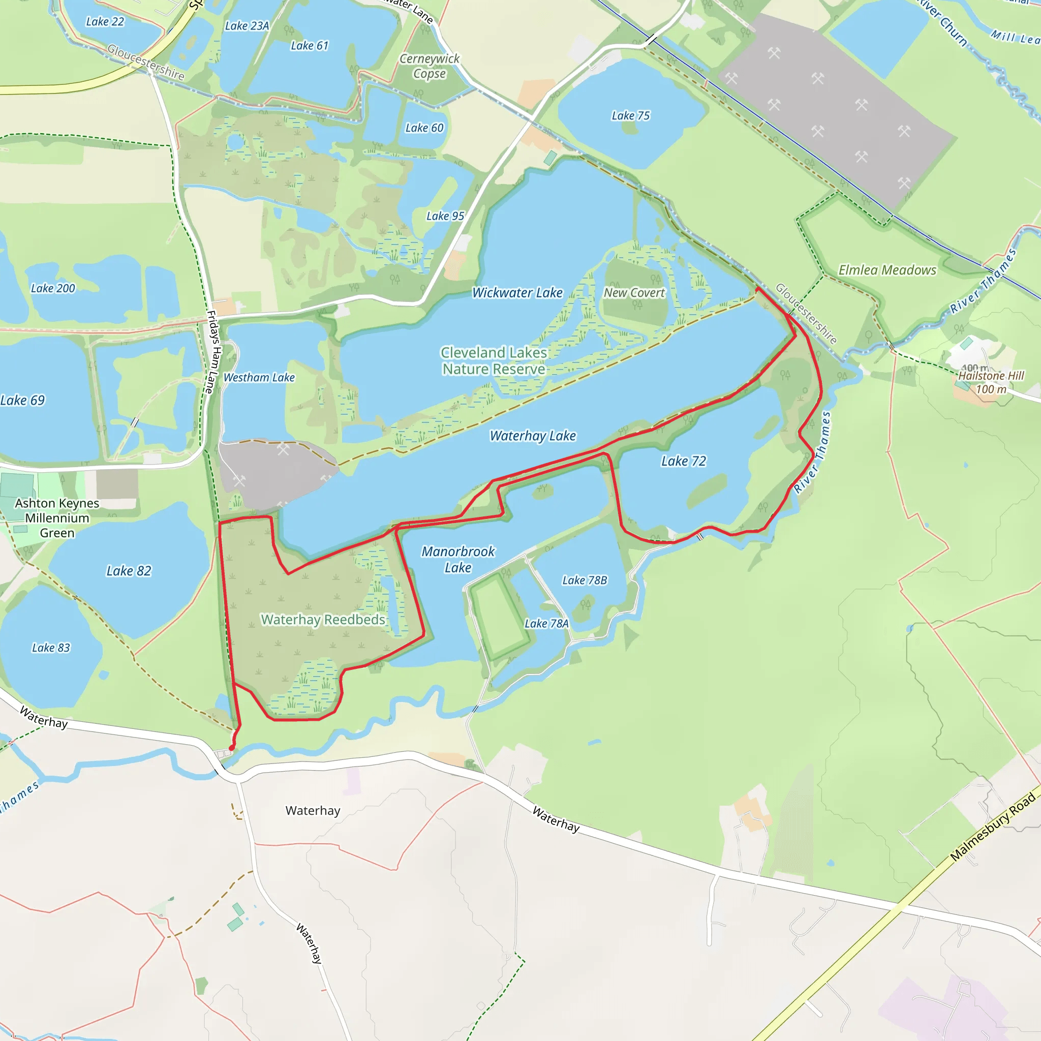 Cleveland Circuit mobile static map