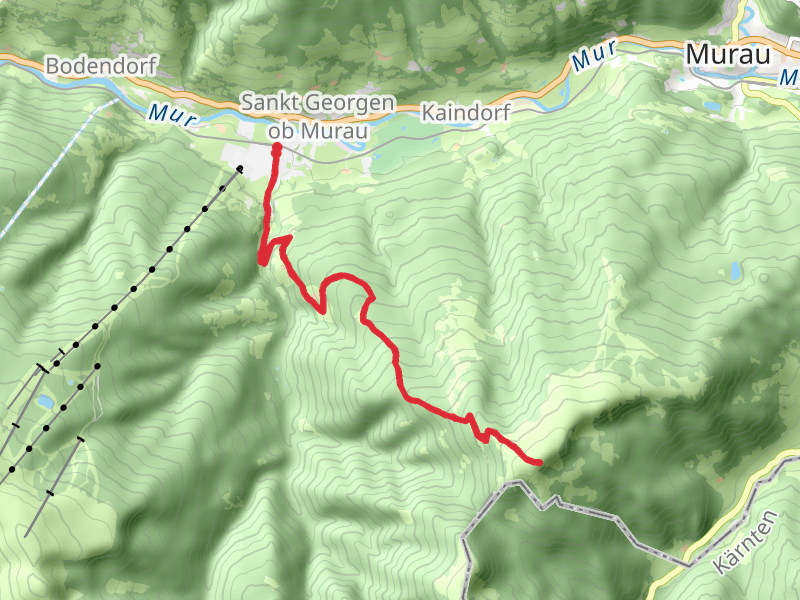 St Lorenzen - Frauenalpe
