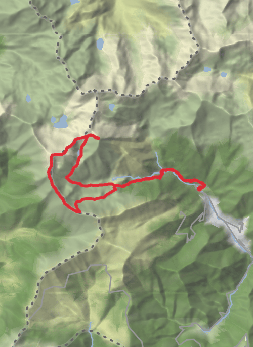 Andorra Comapedrosa Summit mobile static map
