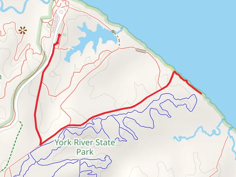 Mattaponi Trail via Backbone Trail