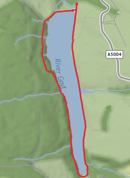 High Peak Walking mobile static map