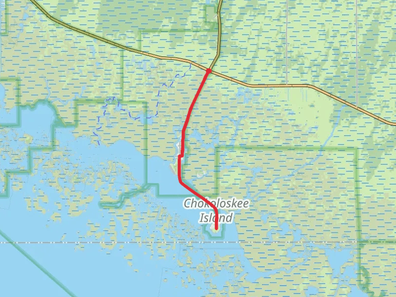 Everglades City to Chokoloskee
