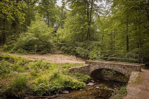 Prießnitzwasserfall Loop via Nesselgrundweg