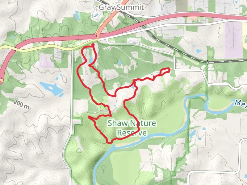 Meramec River - Pinetum Lake Loop