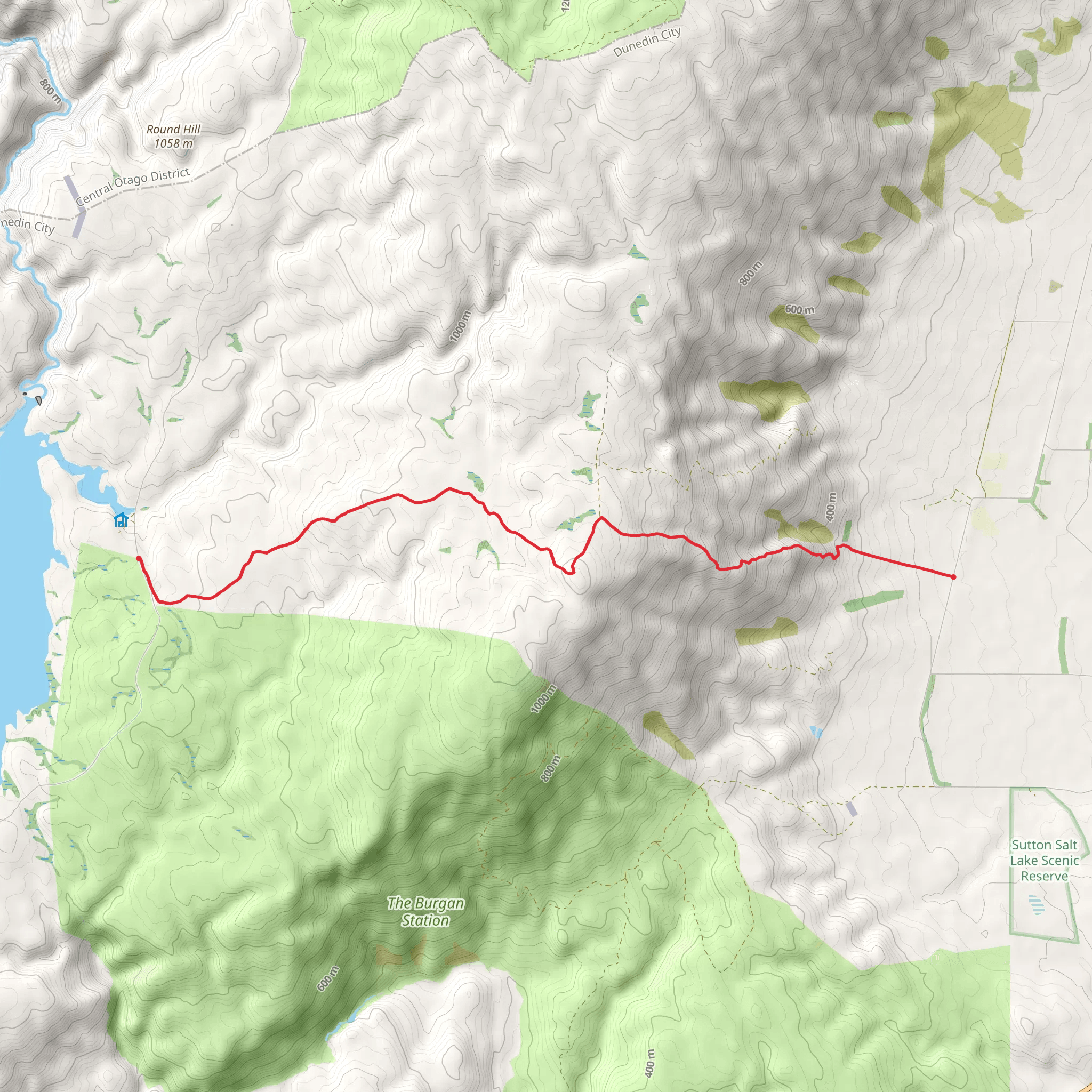 Stonehurst Track mobile static map