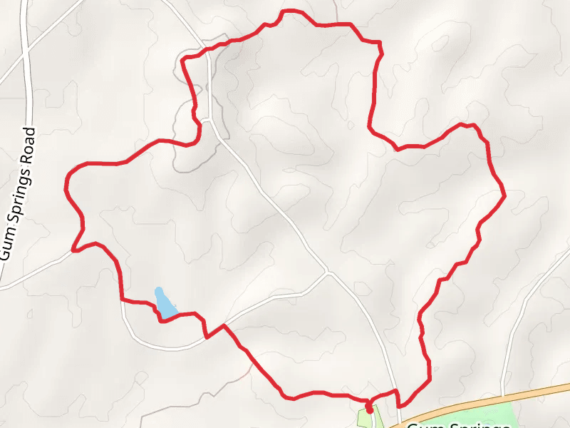 Gum Springs and Blue Loop Trail
