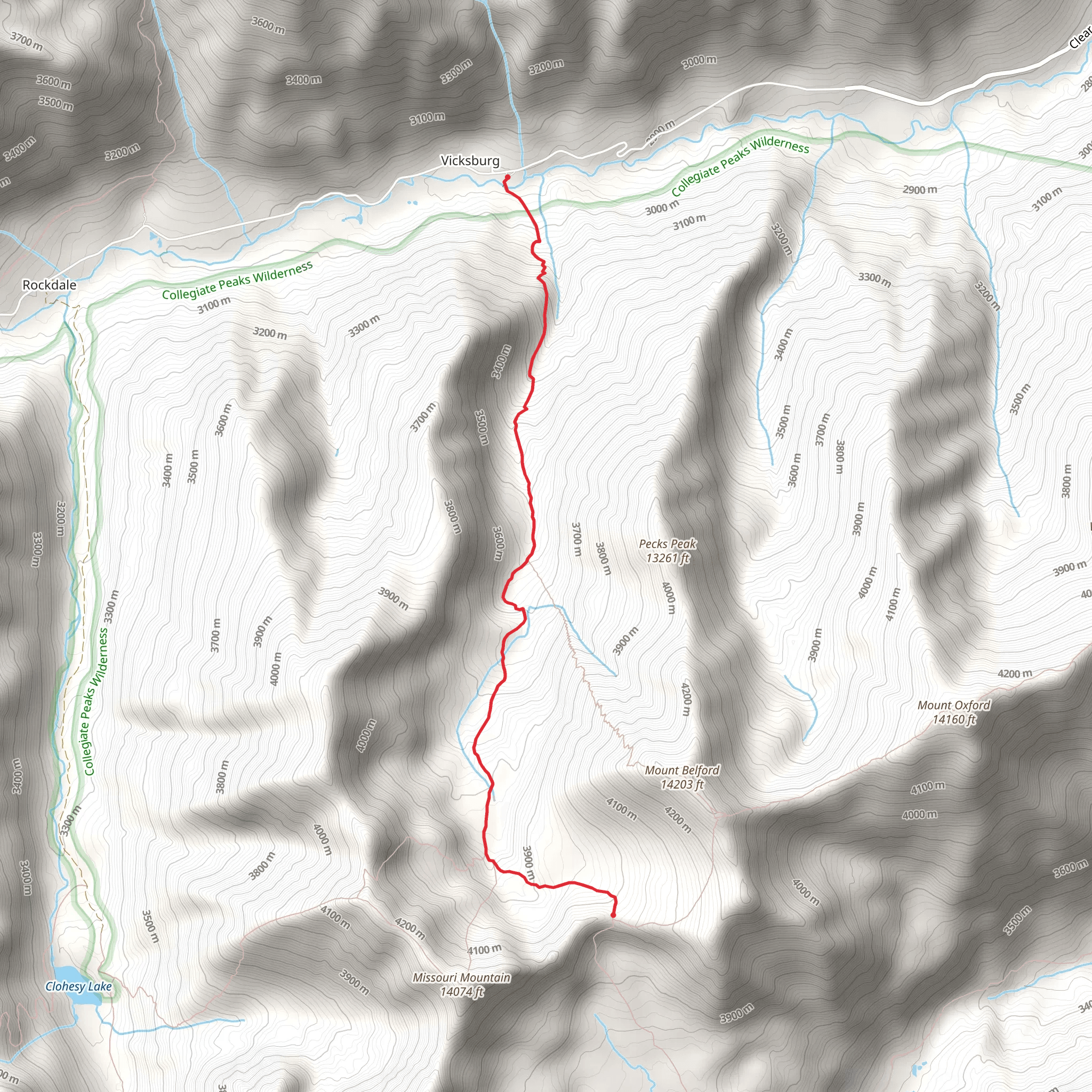 Vicksburg mobile static map