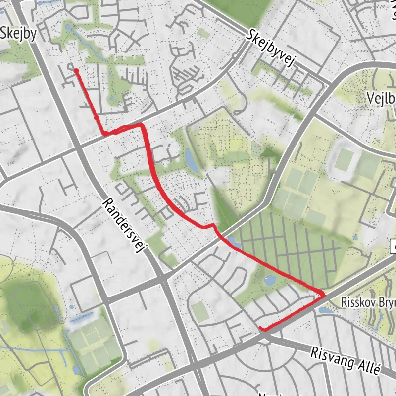 Aarhus Løb mobile static map