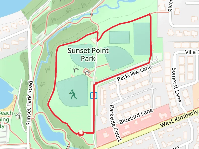 Sunset Point Park Loop