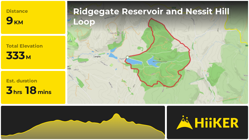 Ridgegate Reservoir and Nessit Hill Loop | Cheshire East | England