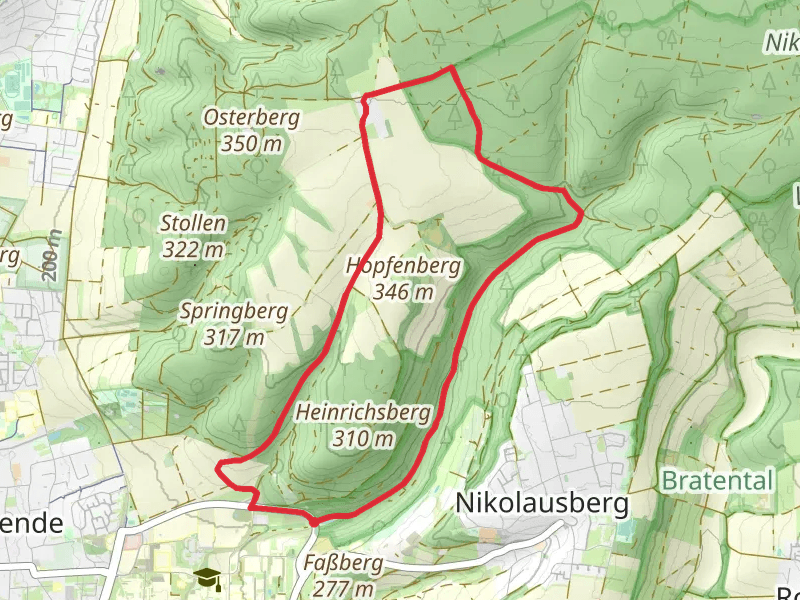 Deppoldshaeuser Strasse and Billingshaeuser Schlucht