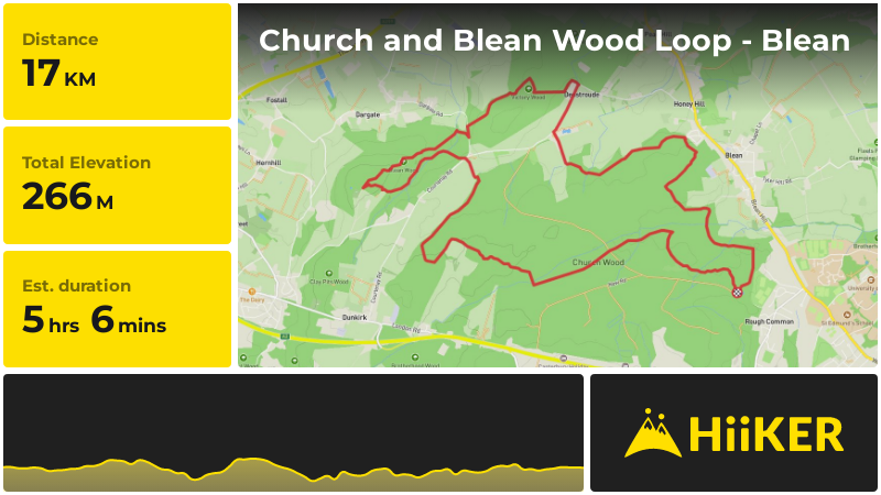 Church and Blean Wood Loop - Blean | Kent | England