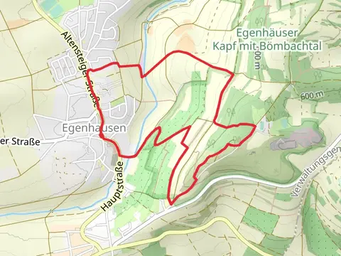 Egenhausen Nagold and Heiligenaecker
