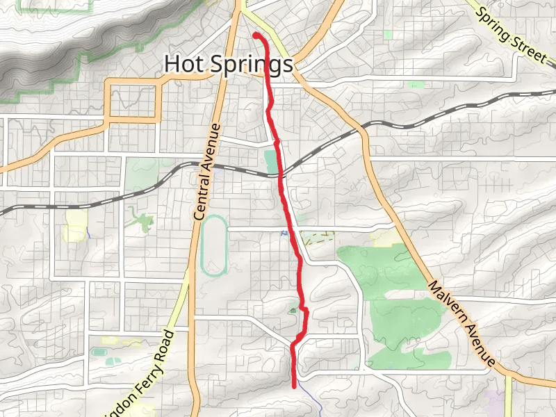 Hot Springs Creek Greenway Trail
