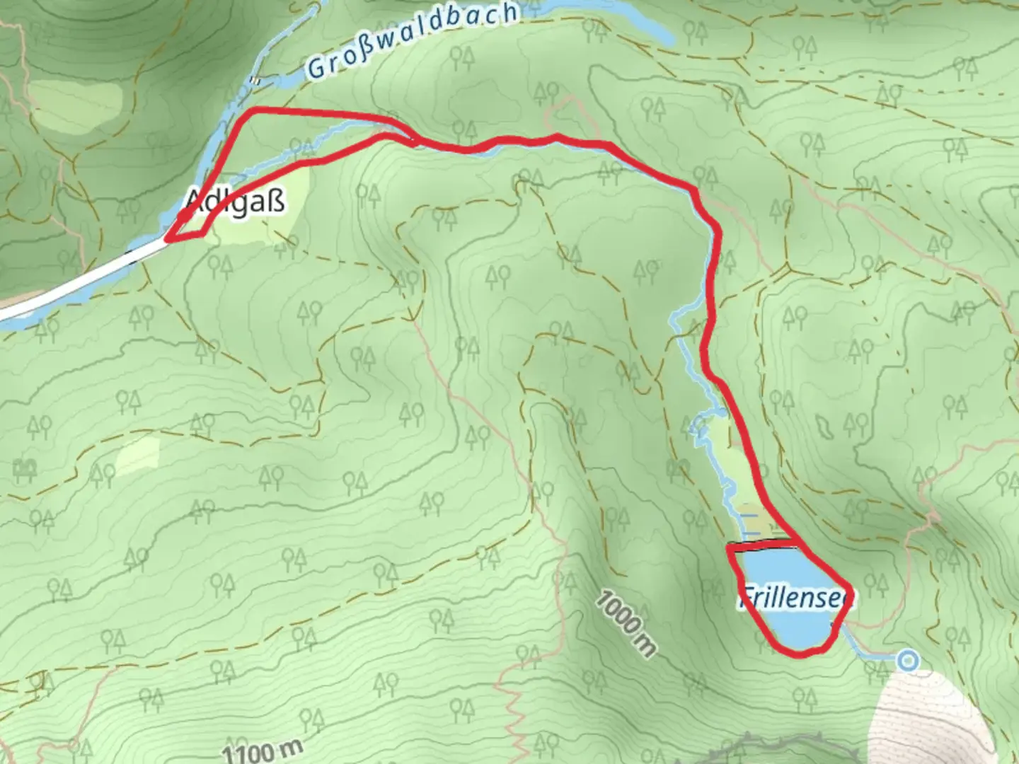 Frillensee Loop via Frillensee Runde | Traunstein | Germany