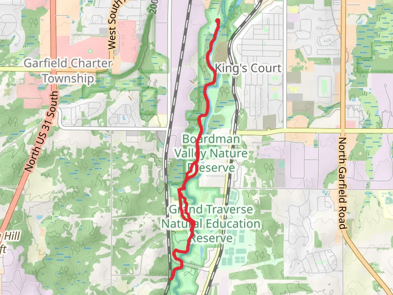 Boardman-Ottaway River, Fox Den and Sabin Pond Loop Trail