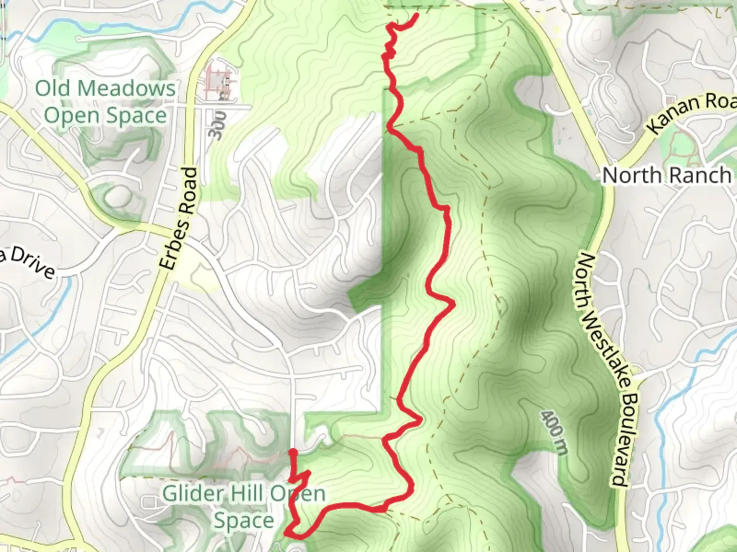 An image depicting the trail White Sage Trail and its surrounding area.