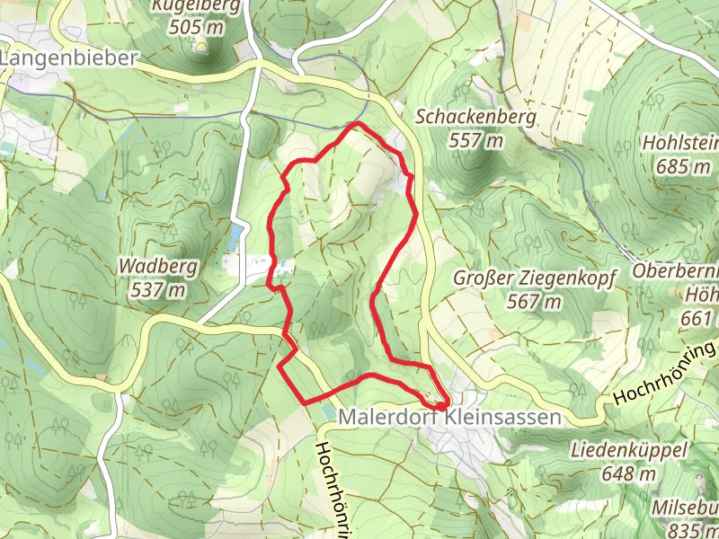 Milseburg Fuldagau Loop