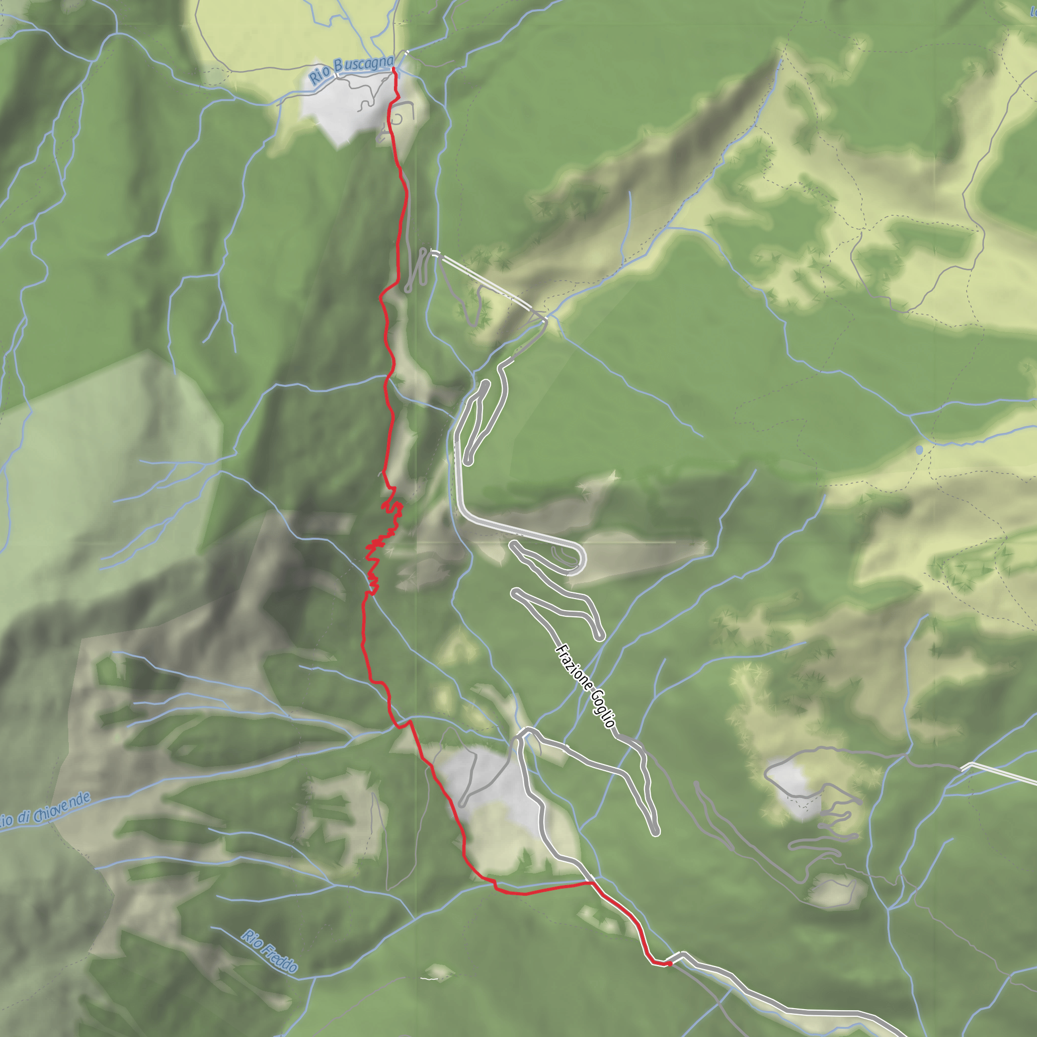 Parcheggio sbarra per Esigo - Alpe Devero mobile static map