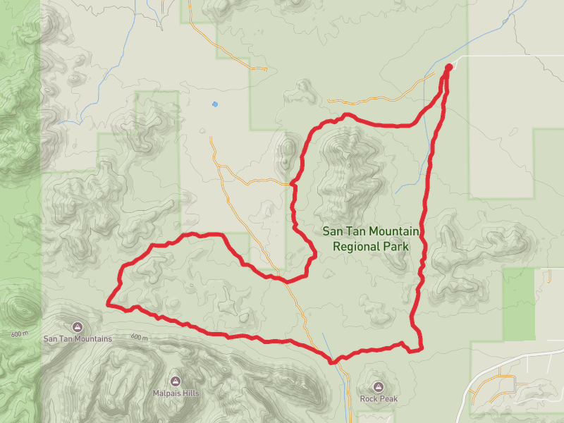 San Tan-Malpais-Moonlight Loop thumbnail