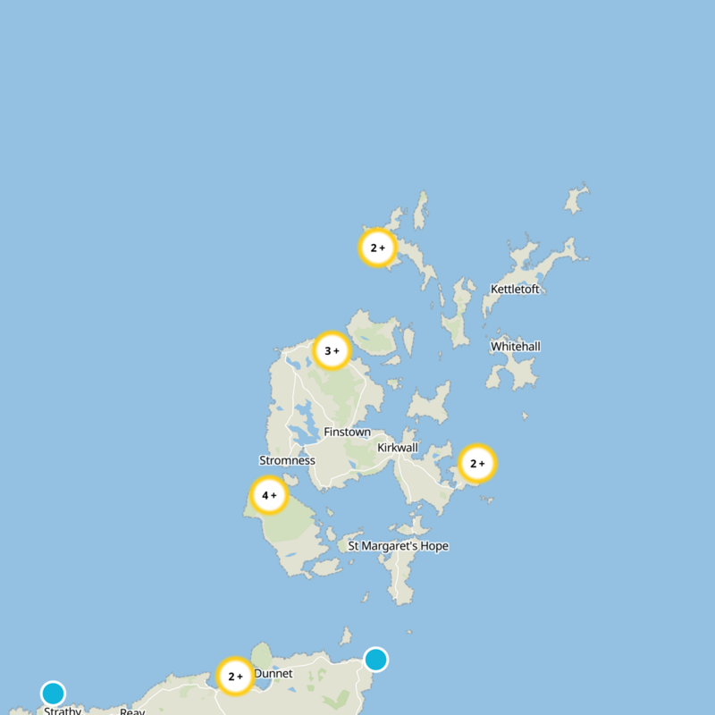 Orkney Islands Static Map